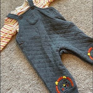 NWOT Little Me Overall 3 month set